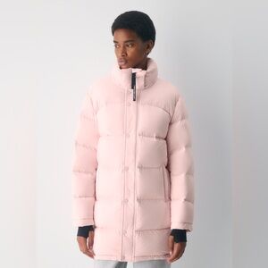 Aritzia Superpuff Mid Climatte pink small Women's Pink Puffer Jacket